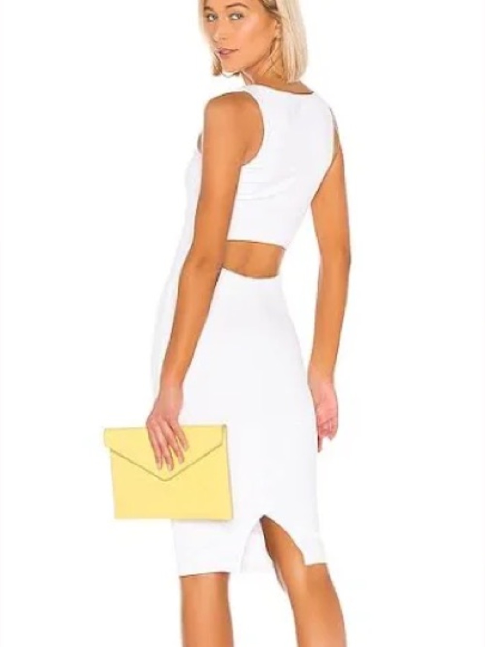 Superdown Gail Tank Dress With Cut Out Back